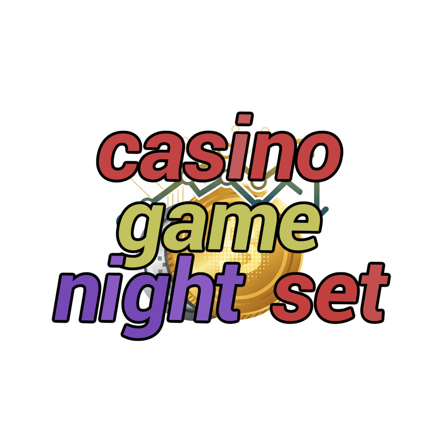 casino game night set
